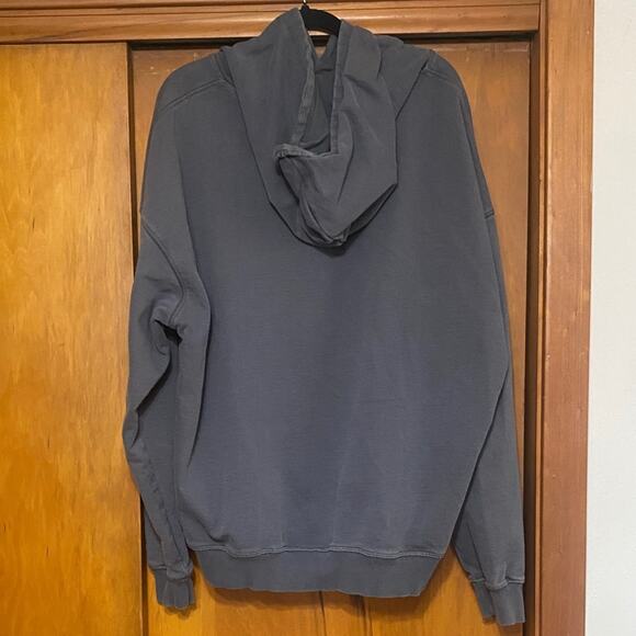 Rawgear Charcoal Carpet Lion Graphic Hoodie Pockets Skater Grandpa Heavy Dutyb - Picture 4 of 8